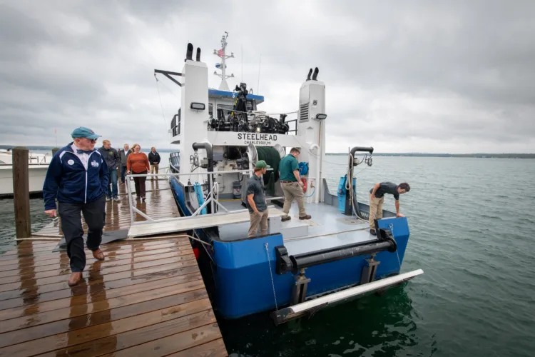 New research vessel commissioned for Lake Michigan